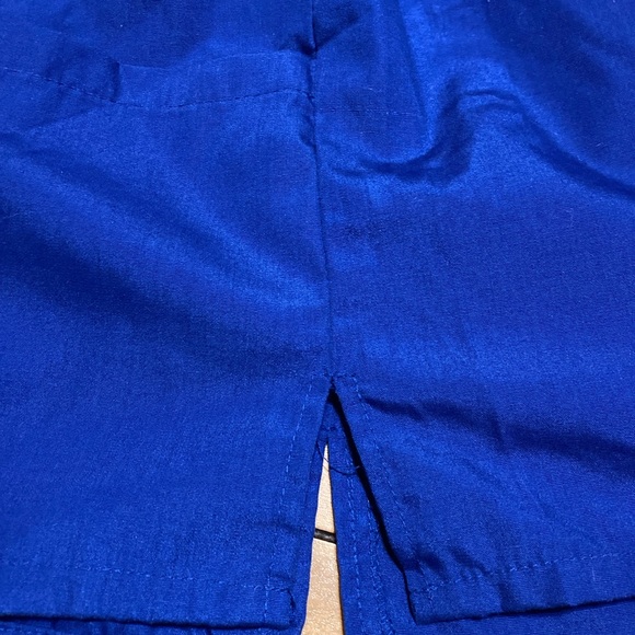 Ladies Size Medium Natural Uniforms Blue Scrub Outfit - Picture 9 of 16